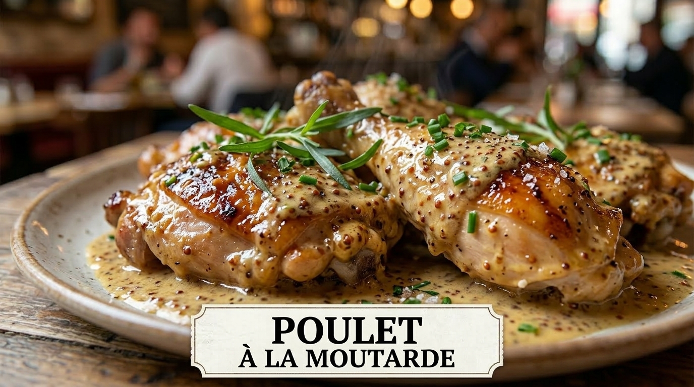 Poulet à la moutarde (entier)