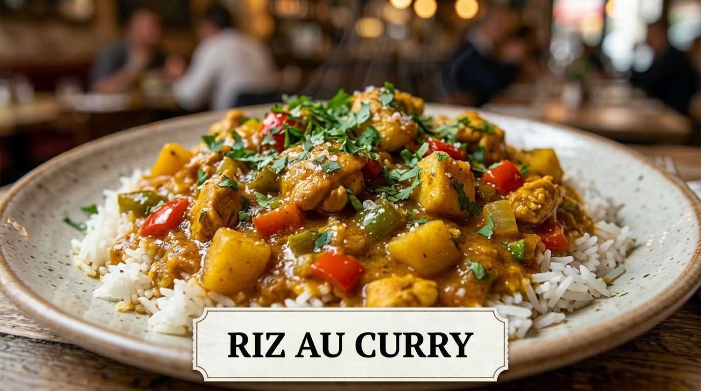 Riz au curry